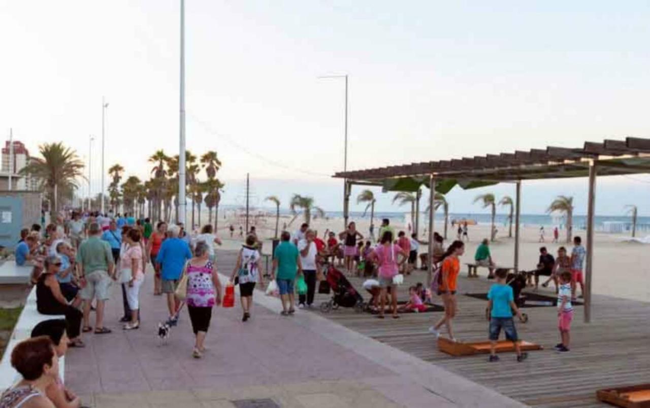 Infante Primera Linea Gandia Playa Solo Familias Playa de Gandia Экстерьер фото